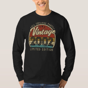 Vintage 2002 20 Years Old 20th Birthday T-Shirt