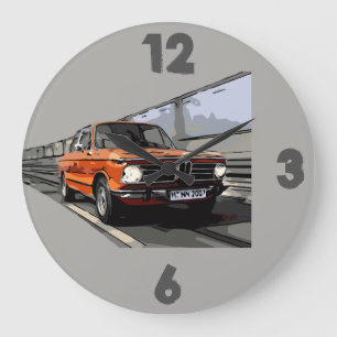 VINTAGE 2002 LARGE CLOCK