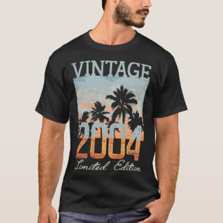 Vintage 2004 Limited Edition 18th Birthday 18 Year T-Shirt