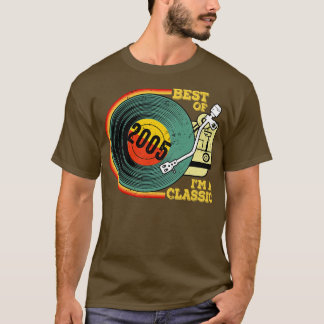 Vintage 2005 Birthday Shirt Im Classic Birthday Sh