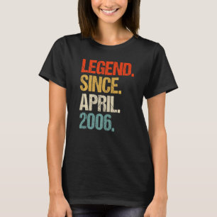 vintage 2006 17th birthday retro 17 years old 1 T-Shirt