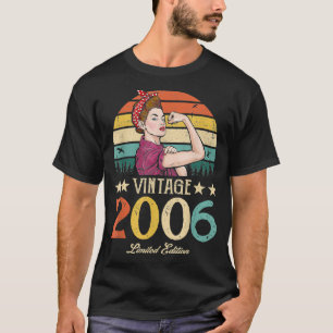 Vintage 2006 Limited Edition 2006 16th Birthday 16 T-Shirt