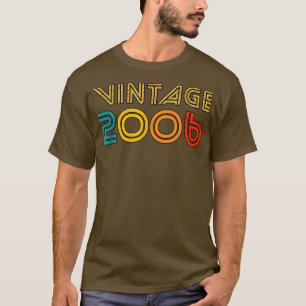 Vintage 2006 T for Men Women 16th Birthday Gift 16 T-Shirt
