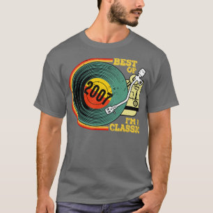 Vintage 2007 Birthday Shirt Im Classic Birthday Sh