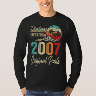 Vintage 2007 Original Parts 15th Birthday T-Shirt