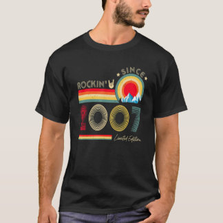 Vintage 2007 Rockin Since 2007 15th Birthday 15 Ye T-Shirt