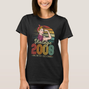 Vintage 2008  2008 14th Birthday 14 Years Old T-Shirt