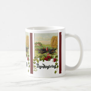Vintage 2010 Thanksgiving Coffee Mug
