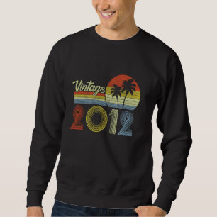 Vintage 2012 13th Birthday Retro 13 Year Old Gift  Sweatshirt