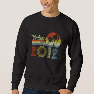 Vintage 2012 13th Birthday Retro 13 Year Old Gift Sweatshirt
