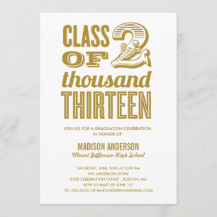 VINTAGE 2013   GRADUATION PARTY INVITATION