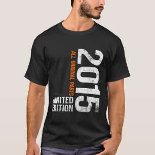Vintage 2015 11th Birthday Gifts Boy Girl 11 Years T-Shirt