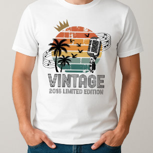  Vintage 2016 Limited Edition Men Women Birthday T-Shirt