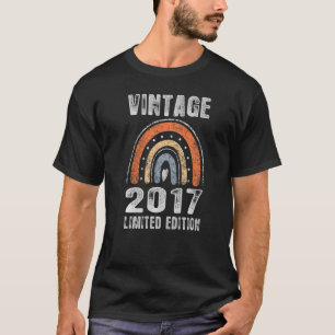 Vintage 2017 Limited Edition 2017 6 years old 6th  T-Shirt