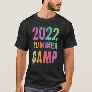 Vintage 2022 Summer Camp Vacation 2022 Summer Trip T-Shirt