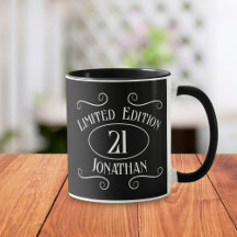 Vintage 21st Birthday For Him Limited Edition