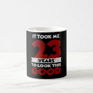 Vintage 23 Years Old Funny 23rd Birthday Gift Coffee Mug