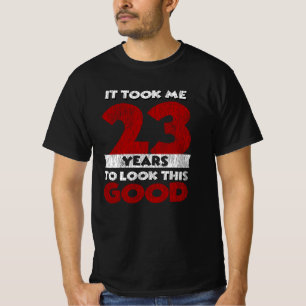 Vintage 23 Years Old Funny 23rd Birthday Gift T-Shirt