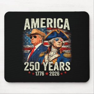 Vintage 250 Years America Anniversary 250th Trump Mouse Mat