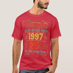 Vintage 25th Anniversary Wedding 25 Years of Marri T-Shirt