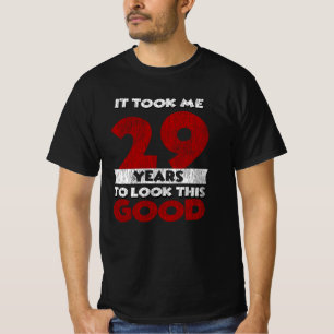 Vintage 29 Years Old Funny 29th Birthday Gift T-Shirt