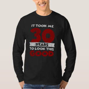Vintage 30 Years Old Funny 30th Birthday Gift T-Shirt