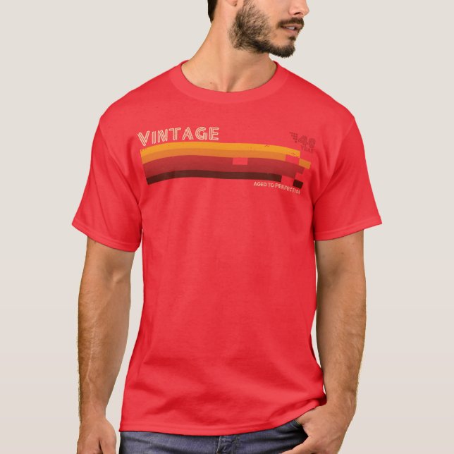 Vintage 40 Year boy T-Shirt (Front)
