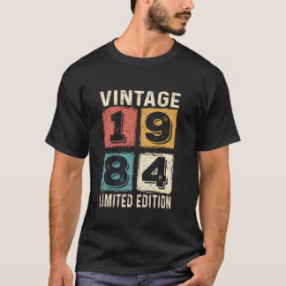 Vintage 40th Birthday Gift Vintage 1984 40 Yrs Old T-Shirt