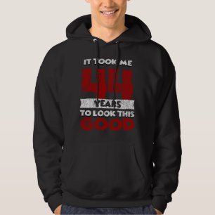Vintage 44 Years Old Funny 44th Birthday Gift Hoodie