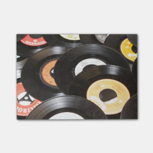 Vintage 45rpm Records Post-it Notes