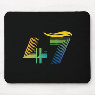 Vintage 47 Trump Hair 4  Mouse Mat