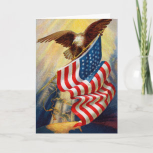 Vintage 4th of July Card