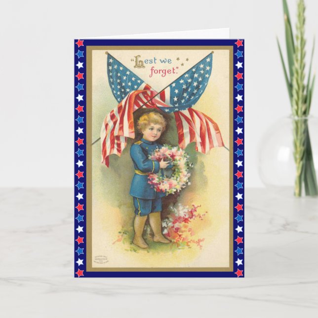 Vintage 4th of July Card (Front)