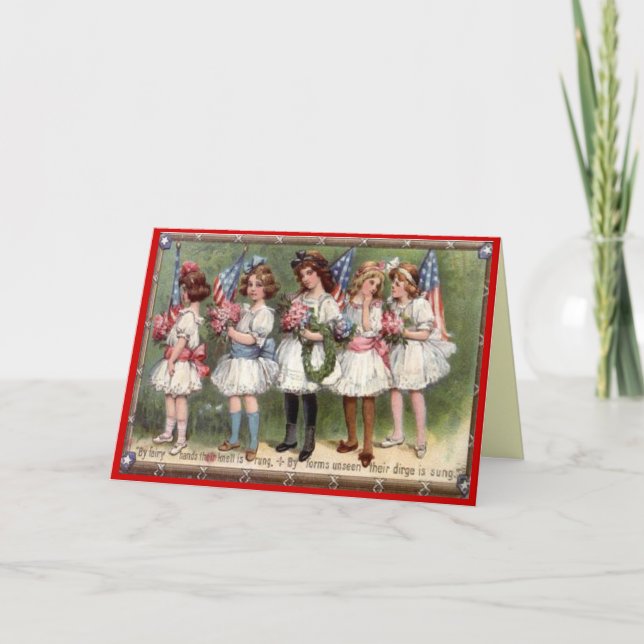 Vintage 4th of July Card (Front)