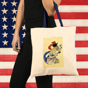 Vintage 4th of July Patriotic Masquerade Party Tote Bag
