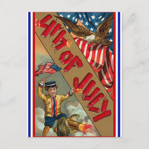 Vintage 4th of July postcards