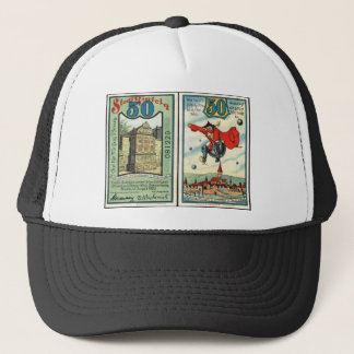 Vintage 50 Pfennig Notgeld Banknote Trucker Hat
