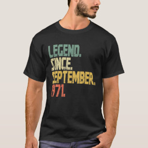 Vintage 50 Year Old - Funny Legend Since September T-Shirt