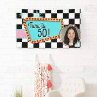Vintage 50s 1950's Diner Sock Hop Birthday Photo