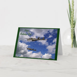 Vintage 50s Jet Birthday Card