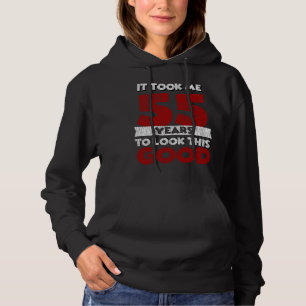 Vintage 55 Years Old Funny 55th Birthday Gift Hoodie