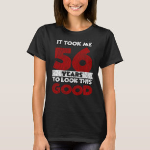 Vintage 56 Years Old Funny 56th Birthday Gift T-Shirt