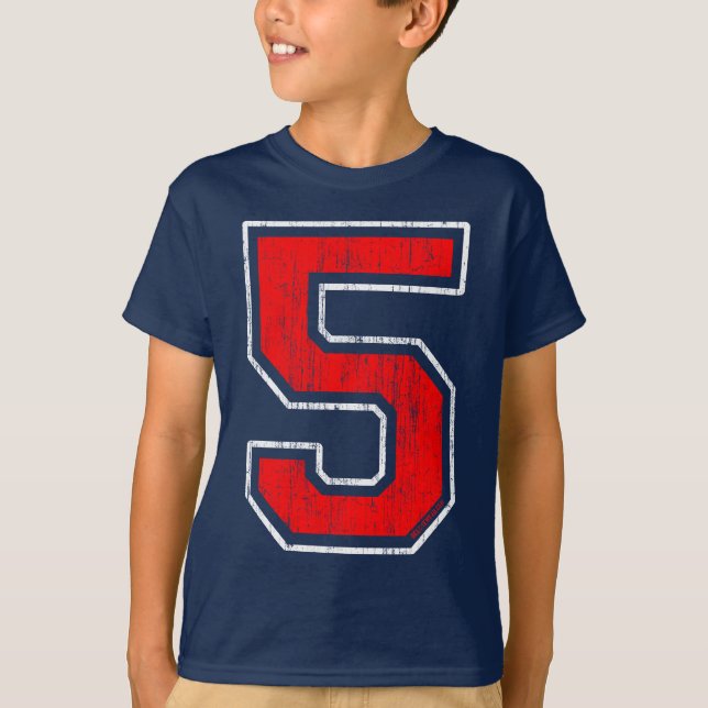 Vintage #5 T-Shirt (Front)