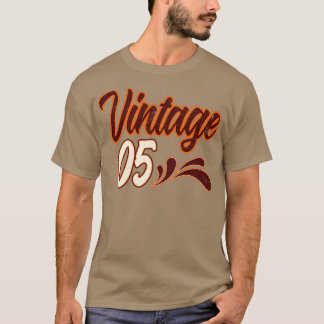 Vintage 5 Years Old Birthday T-Shirt