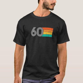 Vintage 60 61Th Birthday Vintage 1960 Gift Retro S T-Shirt