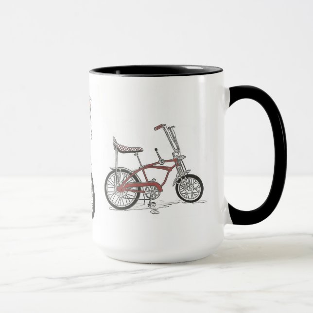 Vintage 60's Sting Ray bicycles Bike Mug (Right)