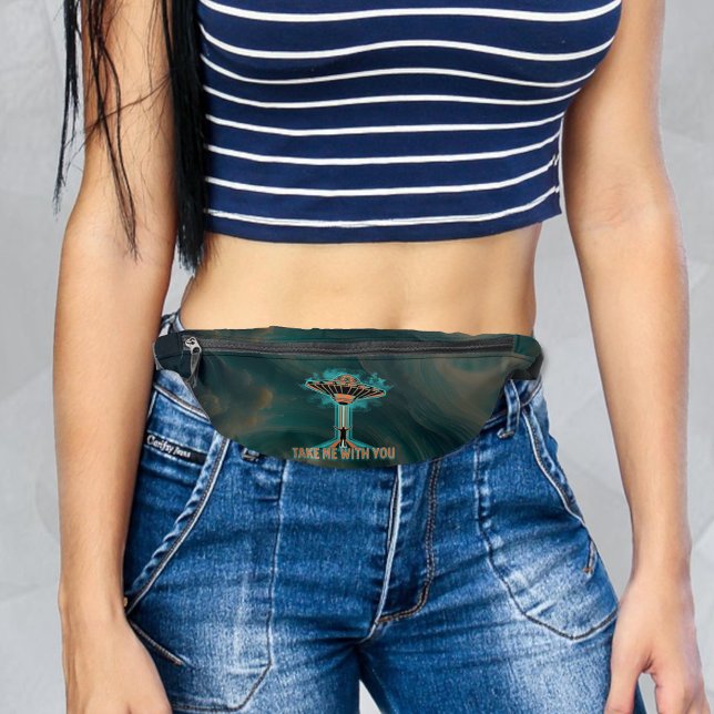 Vintage 60's Style Flying Saucer  Bum Bags (Creator Uploaded)