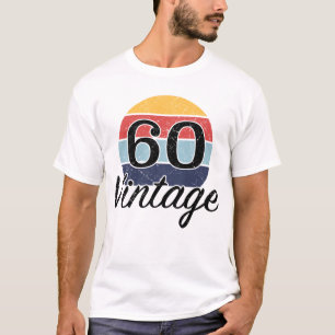 Vintage 60th Birthday Sunset T-Shirt