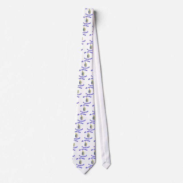 Vintage 60th Birthday Tie (Front)