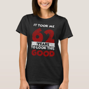 Vintage 62 Years Old Funny 62nd Birthday Gift T-Shirt